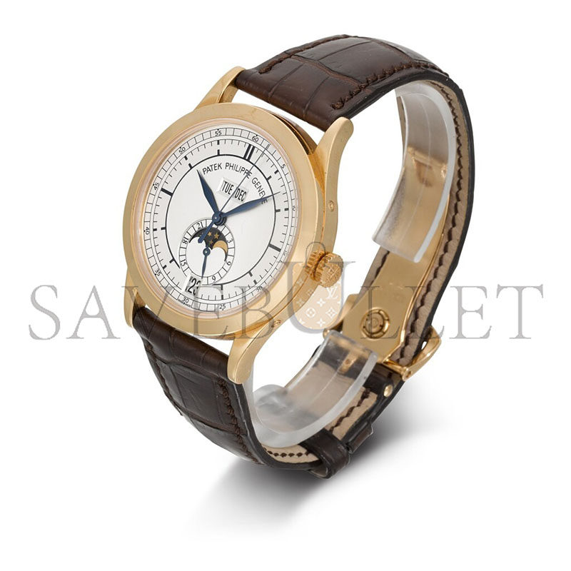 PATEK PHILIPPE 5396R-001 CALATRAVA ANNUAL CALENDAR SECTOR DIAL ROSE GOLD 38.5MM 